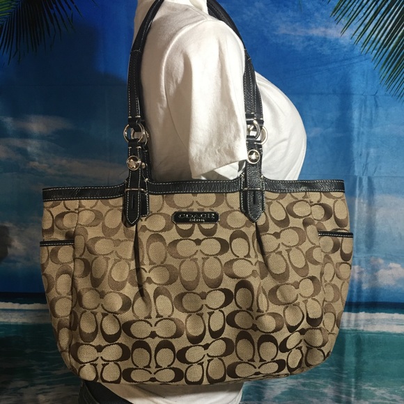 Coach Handbags - Coach small tote brown